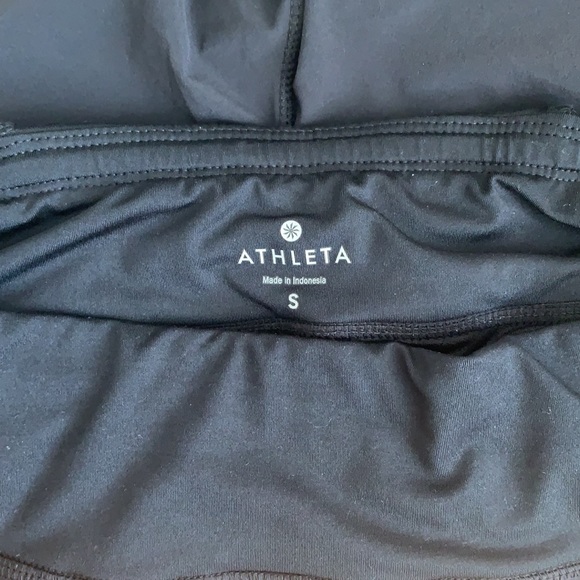 Athleta Black Lined Shorts Size Small - Picture 5 of 6